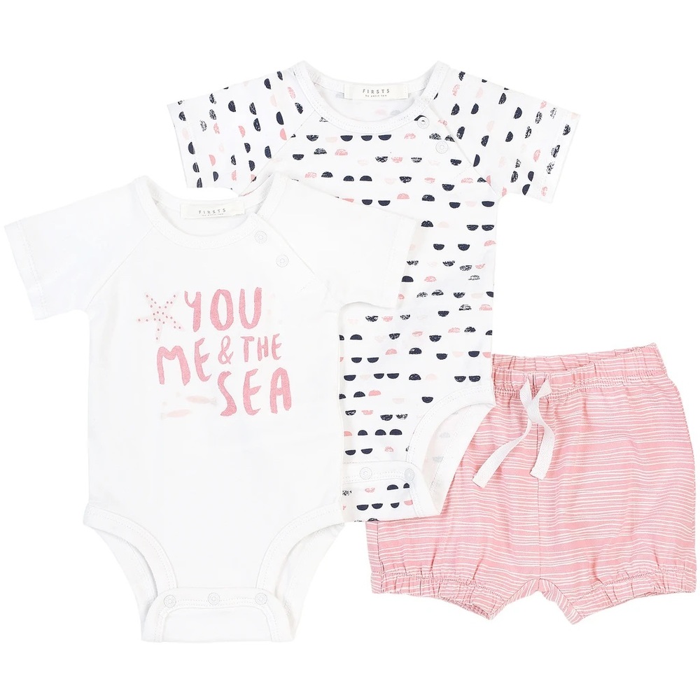 Petit Lem 3-pc Set "You, Me & the Sea"